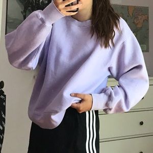 Tna aritzia purple sweatshirt